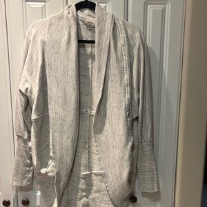 Wilfred Cream Cardigan Sweater